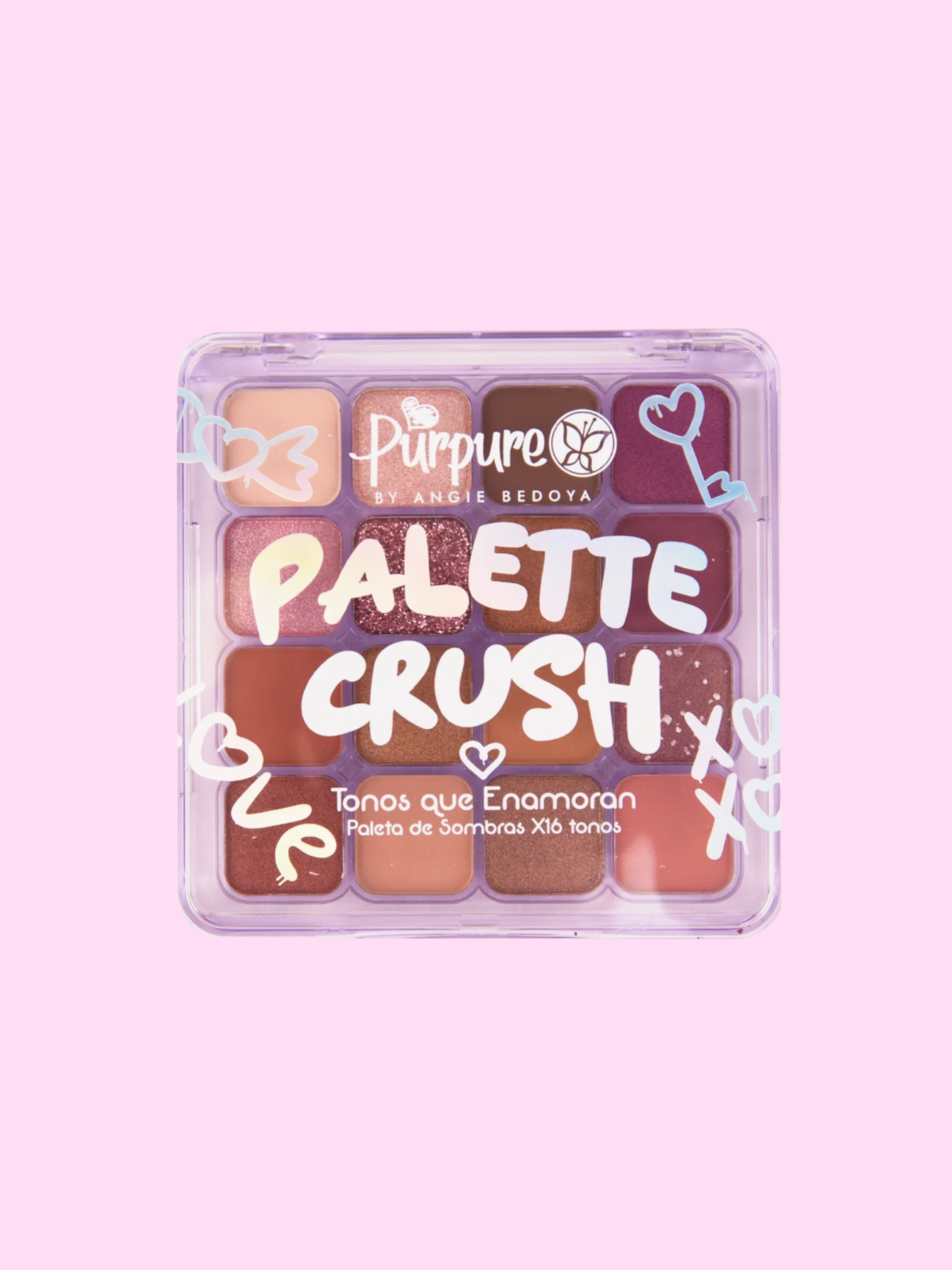 Paleta De Sombras Crush Purpure