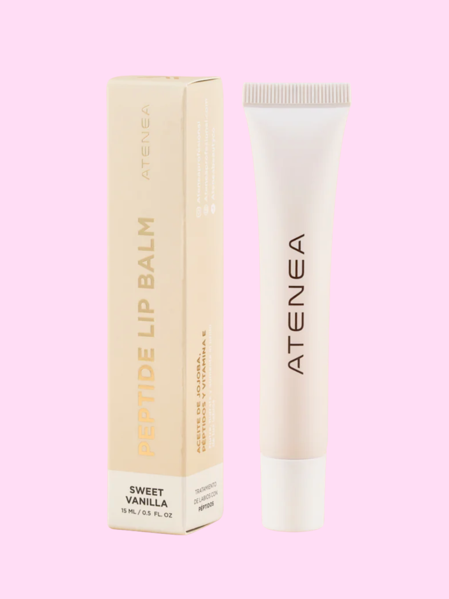 Lip Balm Peptide Atenea Sweet Vainilla