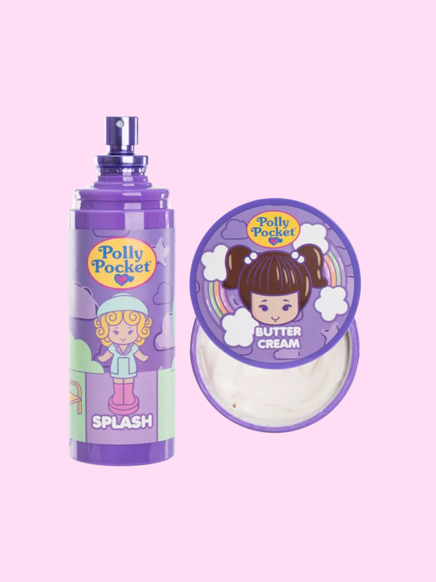 Kit Corporal Polly Pocket Morado
