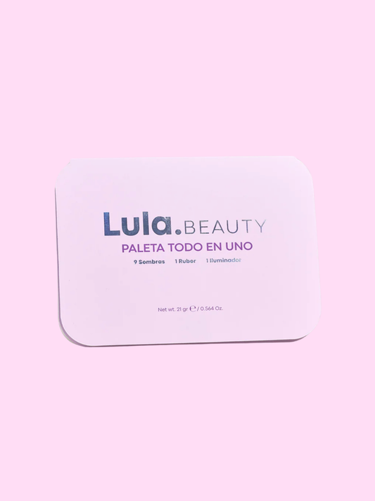 Paleta De Sombras Todo En 1 Lula