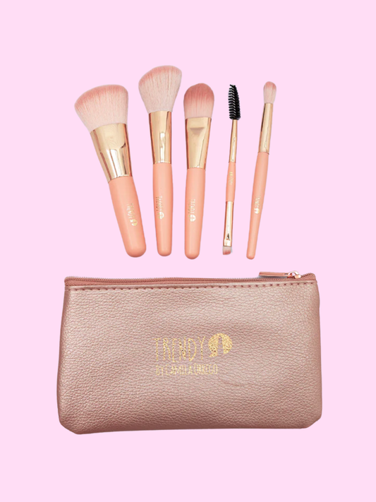 Kit De Brochas Mini Trendy X5