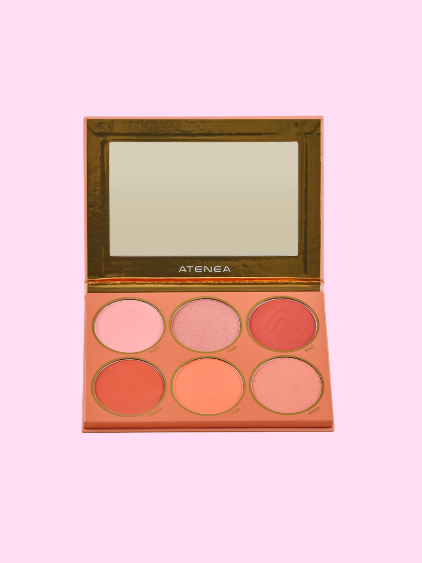 Paleta De Rubores Atemporal X6 Atenea