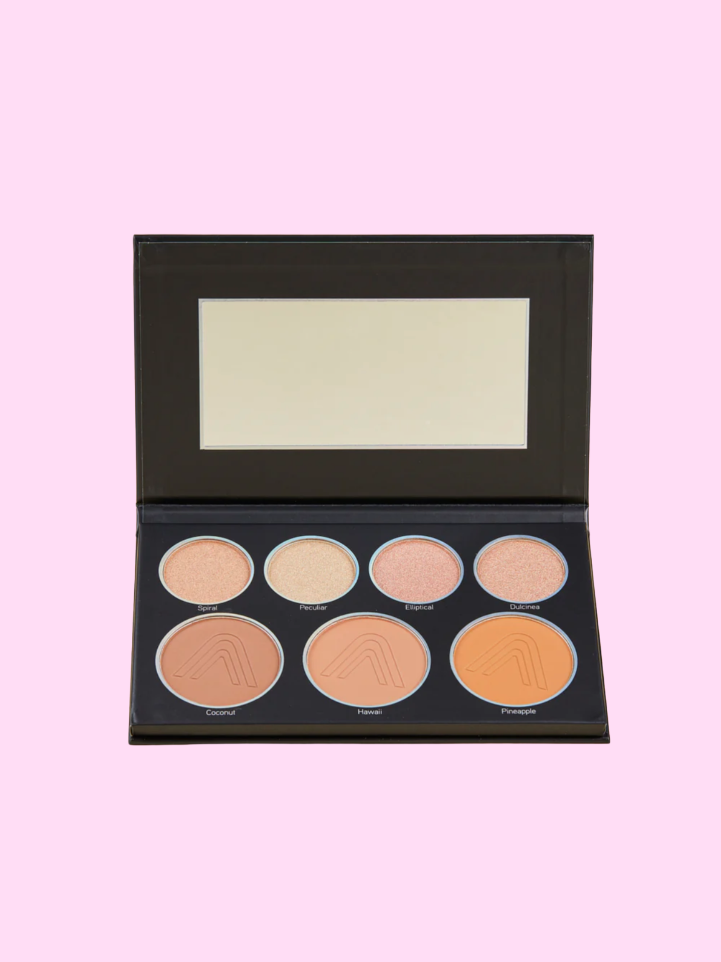 Paleta De Contornos E Iluminador Glamblack X7 Atenea