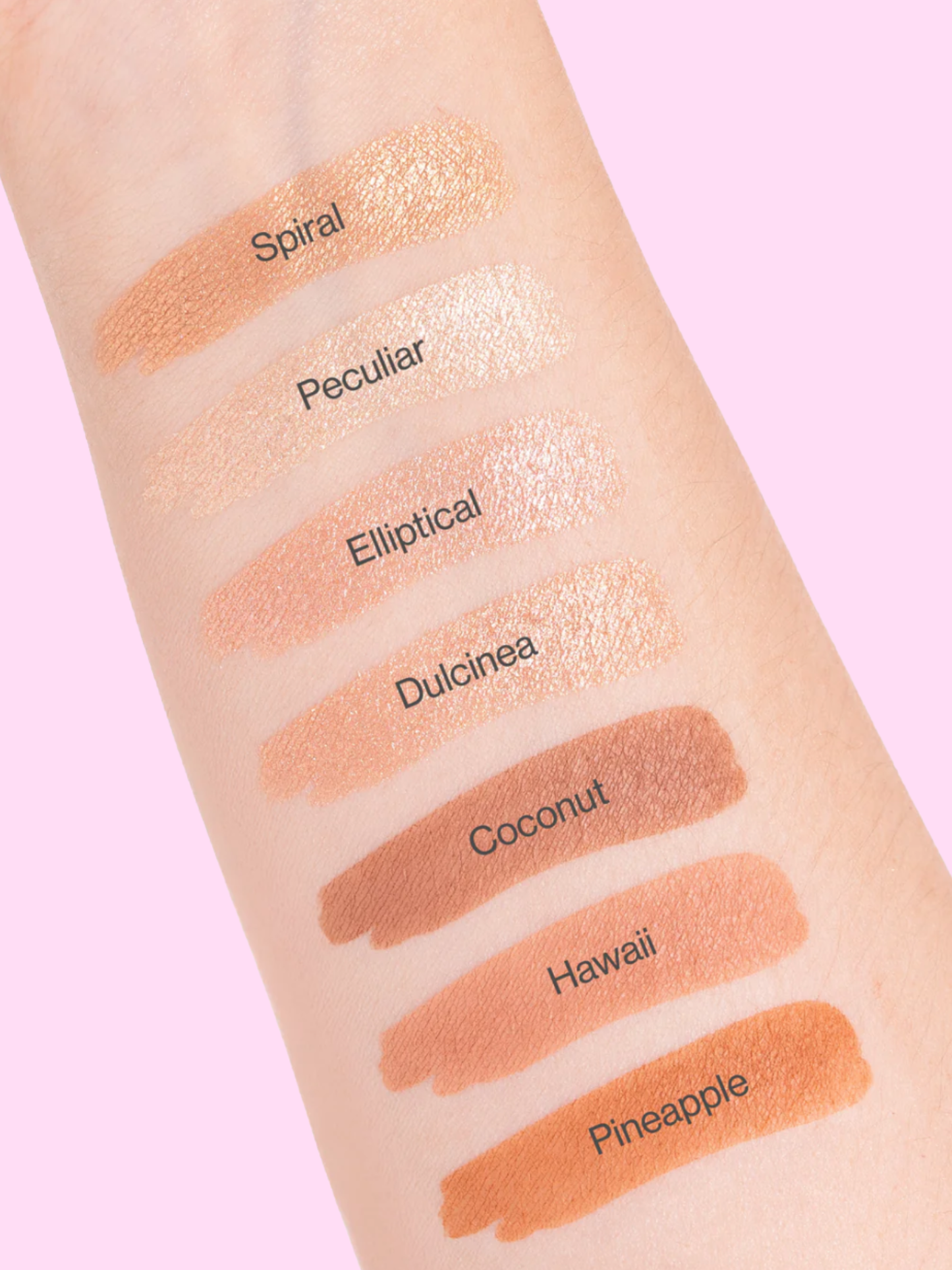 Paleta De Contornos E Iluminador Glamblack X7 Atenea