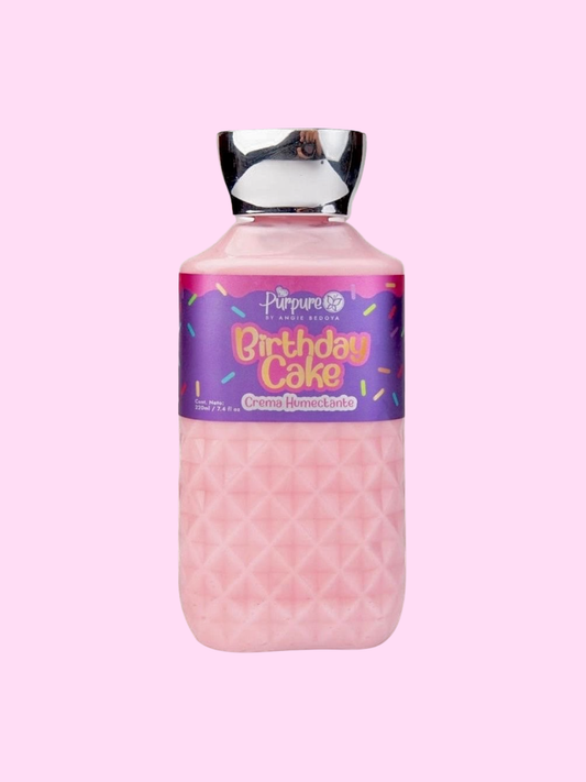 Crema Birthday Cake Purpure