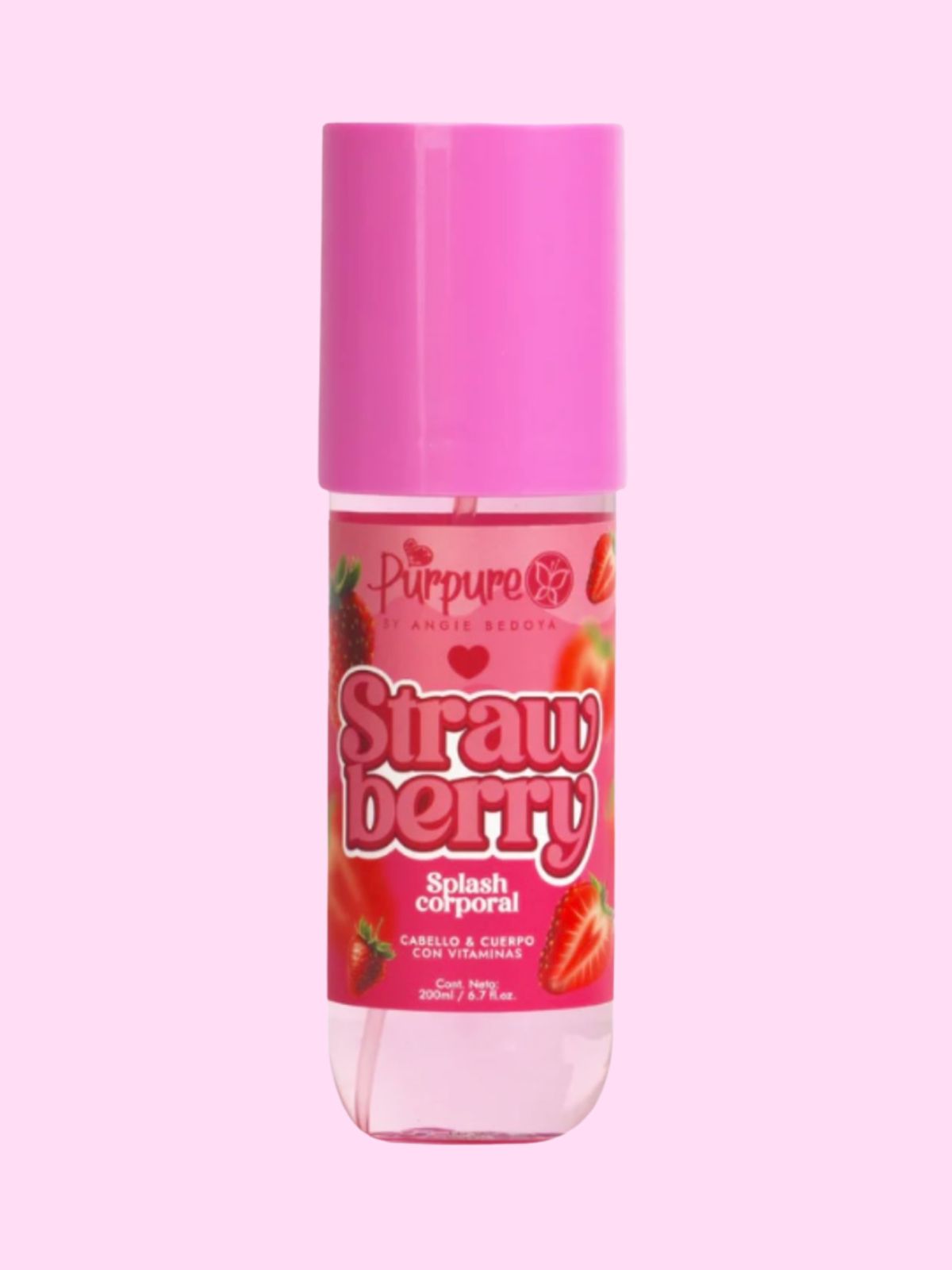 Splash Corporal Straw Berry Purpure 200ml